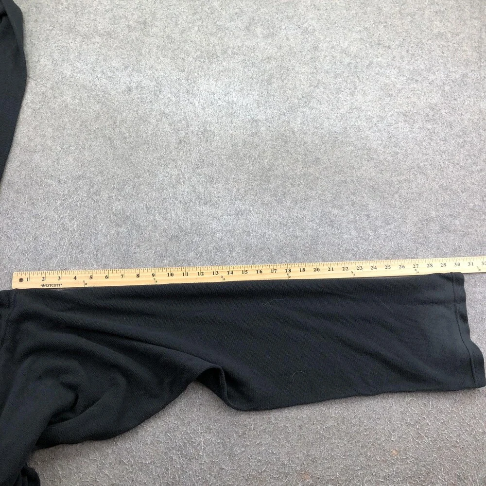 Polo Ralph Lauren Lounge Pants Mens Medium Black Waffle Drawstring Sleepwear